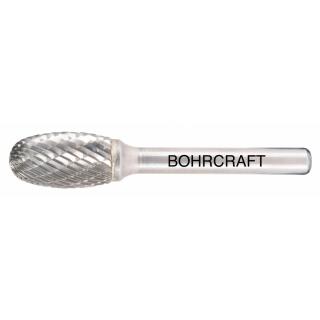 Bohrcraft HM-Frässtift Form E Tropfen Kreuzverzahnung