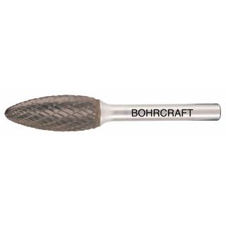 Bohrcraft HM-Frässtift Form H Flamme TiALN Kreuzverzahnung