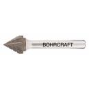 Bohrcraft HM-Frässtift Form J Kegel 60Grad TiALN...