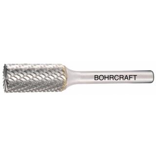 Bohrcraft HM-Frässtift Form B Zylinder Stirnverzahnung Kreuzverzahnung 6x48mm Schaft 3mm 1 Stück