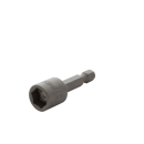 Bohrcraft Magnetische Steckschlüssel mit 1/4Zoll Antrieb SW12x45mm 1 Stück