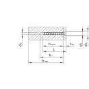 HECO MULTI-MONTI-plus Kabelschellenschrauben 5x40 T-20 Stahl verzinkt 200 Stück