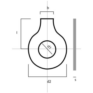 DIN 93 Sicherungsbleche 1 Lappen Edelstahl A4