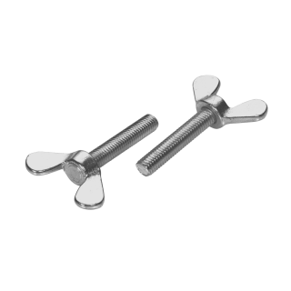 DIN 316 Flügelschrauben deutsche Form Edelstahl A4 M 6x30 50 Stück