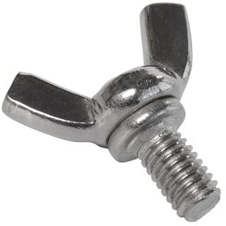 DIN 316 Flügelschrauben amerikanische Form Edelstahl A4 M 6x20 50 Stück