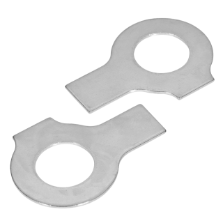 DIN 463 Sicherungsbleche mit 2 Lappen Edelstahl A2 5,3 100 Stück