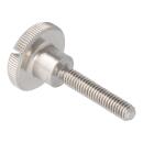 DIN 465 Rändelschrauben Schlitz hohe Form Edelstahl 1.4305 M 5x16 25 Stück