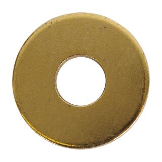 DIN 9021 Unterlegscheiben Messing Außendurchmesser = 3x Schraubendurchmesser 3,2x9x0,8 1000 Stück