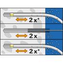 Upat Innengewindehülsen UKA 3-IST Stahl verzinkt IST M 8x90 10 Stück