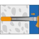 Upat Gewindestangen UKA 3-ASTA Stahl feuerverzinkt mit Mutter und Scheibe ASTA M 16x190 10 Stück