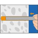 Upat Gewindestangen UKA 3-ASTA Stahl feuerverzinkt mit Mutter und Scheibe ASTA M 16x190 10 Stück