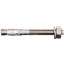 Upat Expressanker MAX Edelstahl A4 mit Spreizclip, Mutter...