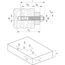 Upat Expressanker IMC Edelstahl A4 inkl. 1 Spreizclip...