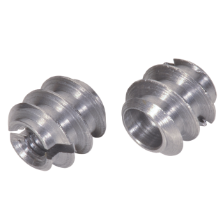 DIN 7965 Stahl galvanisch verzinkt Einschraubmuttern RAMPA Schraubdübel M 10x20 100 Stück