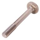 DIN 603 Schlossschrauben Teilgewinde Edelstahl A4 M 10x75...