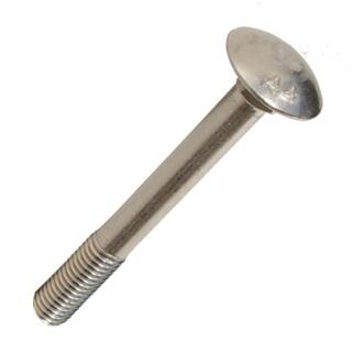 DIN 603 Schlossschrauben Teilgewinde Edelstahl A4 M 8x50 100 Stck