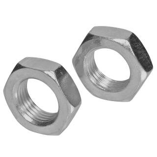 DIN 439 Sechskantmuttern niedrige Form Fein-/Linksgewinde Edelstahl A4 BM 10x1,25 links 100 Stück