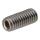 ISO 4026 Gewindestifte Kegelkuppe Innensechskant Stahl Edelstahl A2 M 20x20 50 Stück