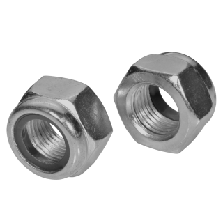 DIN 985 Sechskantmuttern Feingewinde selbstsichernd niedrige Form Edelstahl A2 M 10x1 200 Stück