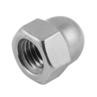 DIN 1587 Hutmuttern gedrehte Ausführung Sechskant hohe Form Edelstahl A4 M 7 SW 10 200 Stück