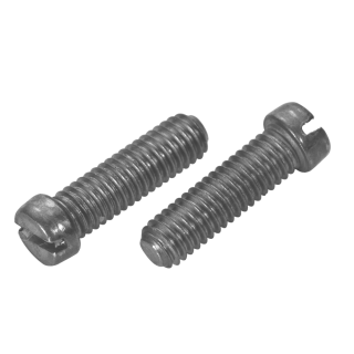 DIN 920 Flachkopfschrauben Schlitz kleiner Kopf Edelstahl A2 M 5x12 200 Stück