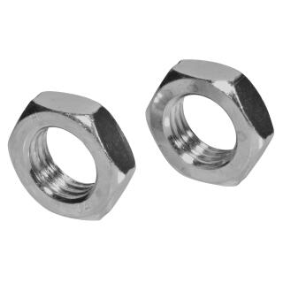 ISO 8675 Sechskantmuttern niedrig Edelstahl A4 mit Fasen Feingewinde M 27x2 25 Stck