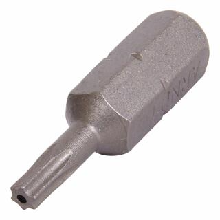 Sicherheits-Bits für Innensechsrund-Pin-Antrieb CV-Stahl 1/4 Zollx25 TX-PIN 10 1 Stück