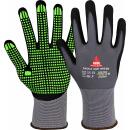 PADUA GRIP green, 5-Fg.-Sicherheitshandschuhe, Nitril...