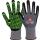 Padua Grip green, 5-Fg.-Sicherheitshandschuhe, Nitril Foam