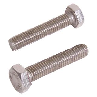 DIN 933 Sechskantschrauben Vollgewinde Edelstahl A2 M 10x25 10 Stck
