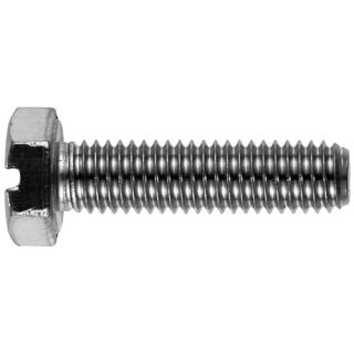 DIN 933 Sechskantschrauben Schlitz Vollgewinde Edelstahl A2 M 3x10 1000 Stck