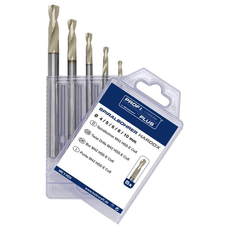 Bohrcraft HSS-Co5 Punktschweißbohrer – 6x66 Mm, TiN-beschichtet, Für Saubere Bohrungen