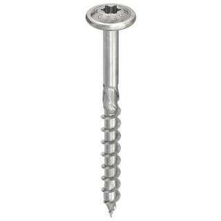 HECO-TOPIX-plus Edelstahl A2 8x180 Tellerkopf T-Drive Teilgewinde 50 Stück