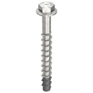 HECO MULTI-MONTI-plus SS Edelstahl A4 7,5x55 Sechskantkopf angepresste Scheibe Sechskantkopf 50 Stück