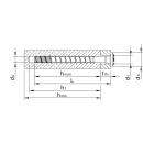 HECO MULTI-MONTI-plus P Edelstahl A4 Panhead Rundkopf T-Drive