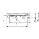 HECO MULTI-MONTI-plus P Edelstahl A4 7,5x75 Panhead...