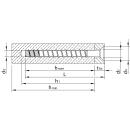 HECO MULTI-MONTI-plus F Edelstahl A4 7,5x45 Senkkopf T-Drive 50 Stück