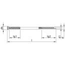 HECO TWIN UD Senkkopf Fräsrippen T-Drive UK-Gewinde HP-beschichtet