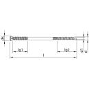 HECO TWIN UD 7,5x170 Senkkopf Fräsrippen T-Drive...