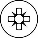 HECO-TOPIX-plus 4x40 Rundkopf Pozi Variables Vollgewinde verzinkt 500 Stück