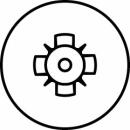 HECO-TOPIX-plus 4,5x50 Senkkopf mit Kopfbohrung Pozi + Kopflochbohrung 2 4 mm Variables Vollgewinde verzinkt 200 Stück