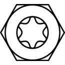 HECO-TOPIX-plus 8x70 Kombisechskantkopf Sechskantkopf + T-Drive Vollgewinde verzinkt 50 Stück