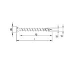 HECO-TOPIX-plus Beschlagschraube Senkkopf...