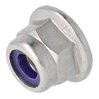 DIN 6926 Flanschmuttern selbstsichernd Sperrverzahnung Edelstahl A4 M 4 1000 Stück