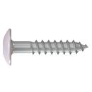 Fassadenschrauben TX 5,5x45 RAL 7037, Staubgrau Edelstahl A4 Reisser 100 Stück
