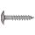 Fassadenschrauben TX 5,5x45 RAL 7037, Staubgrau Edelstahl A4 Reisser 100 Stück
