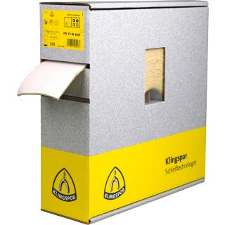 Rollen mit Papierunterlage PS 73 BWF Rollen wirkstoffbeschichtet 115x25000mm Korn 320 140PERF 1 Stück