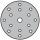 Scheiben mit Papierunterlage kletthaftend PS 73 BWK kletthaftend wirkstoffbeschichtet 150mm Korn 150 Lochform GLS47 100 Stück