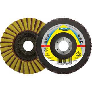 Schleifmopteller SMT 850 Schleifmopteller Kombination 125x2223mm Korn 60 Coarse gewölbt 5 Stück