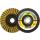Schleifmopteller SMT 850 Schleifmopteller Kombination 125x2223mm Korn 60 Coarse gewölbt 5 Stück